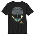 thumbnail image 1 of Boy's Power Rangers Black Ranger Helmet Graphic Tee Black Small, 1 of 5