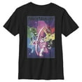 thumbnail image 1 of Boy's Power Rangers Rainbow Poster  Graphic Tee Black Medium, 1 of 4