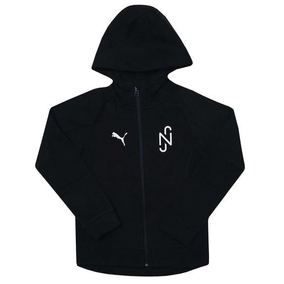 Boy's Puma Junior Neymar Evo Stripe Jacket in Black