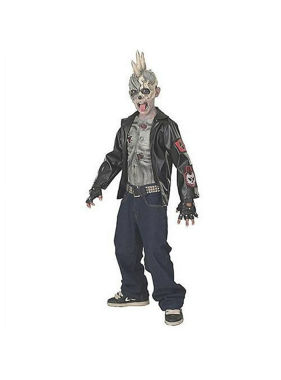 Boy's Punk Zombie Halloween Costume