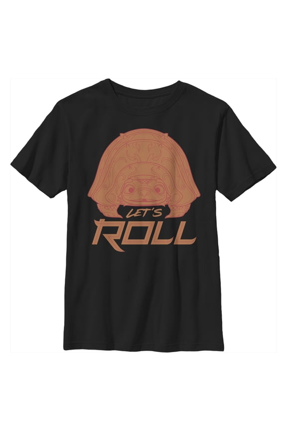 Boy's Raya and the Last Dragon Tuk Tuk Let's Roll Graphic Tee Black X Small