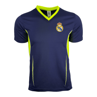 Boy's Real Madrid Performance Jersey, Youth Sizes Licensed Real Madrid Shirt (YM)