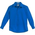 thumbnail image 1 of Boy's Regular Fit Long Sleeve Standard Cuff Pocket Uniform Casual Dress Shirt, 1 of 3