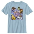 thumbnail image 1 of Boy's Ridley Jones Eyes Team Window Portrait  Graphic Tee Light Blue X Small, 1 of 4