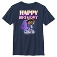 thumbnail image 1 of Boy's Ridley Jones Ridley 4th Birthday  Graphic Tee Navy Blue Medium, 1 of 4