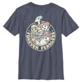 thumbnail image 1 of Boy's Ridley Jones Ridley Stamp  Graphic Tee Navy Blue Heather Medium, 1 of 3