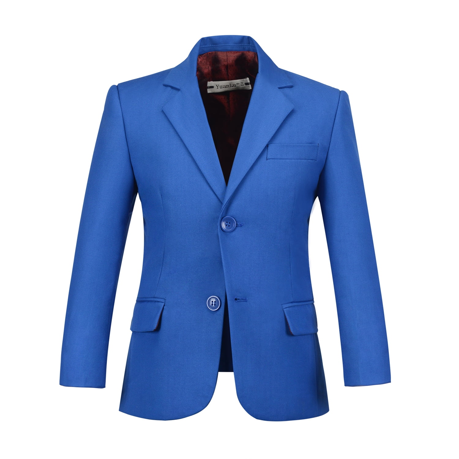 Boy s Royal Blue Suit Jacket Formal Suit for Wedding Church Birthday Party Prom School Homecoming Stage Show Walmart