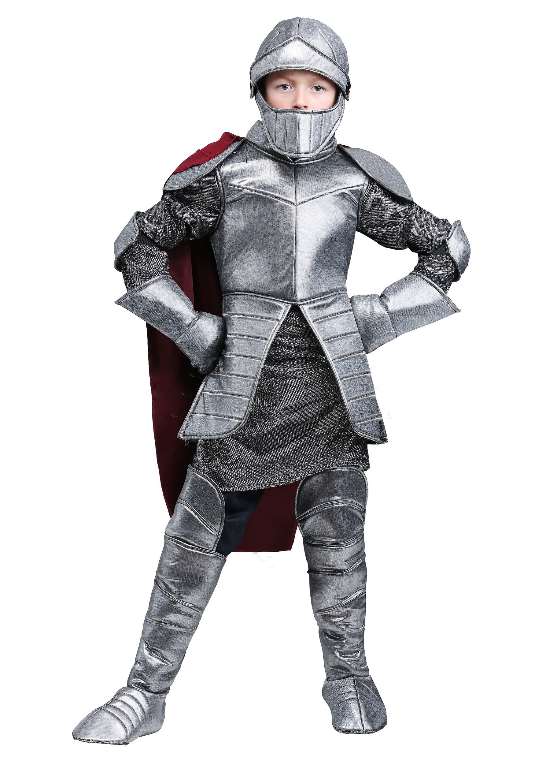 Medieval knight shop costume boy