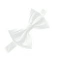 thumbnail image 1 of Boy's Satin Adjustable Pre-Tied Bow Tie - White, 1 of 6