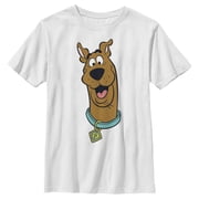 Boy's Scooby Doo Happy Pose Graphic Tee White Medium