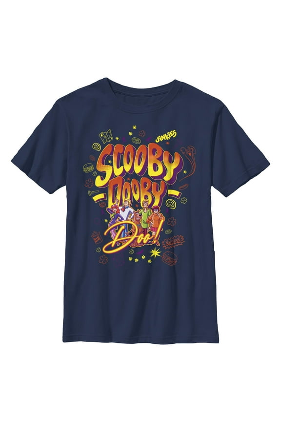 Boy's Scooby Doo Mystery Crew Graphic T-Shirt