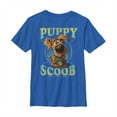thumbnail image 1 of Boy's Scooby Doo Puppy Circle  Graphic Tee Royal Blue Small, 1 of 4