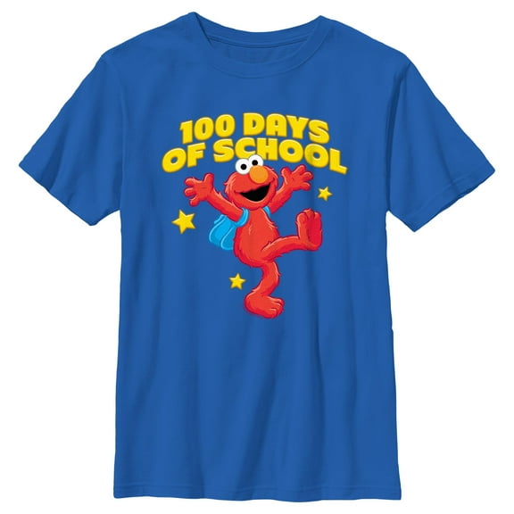Boy's Sesame Street Elmo 100 Days of School Graphic T-Shirt