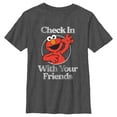 thumbnail image 1 of Boy's Sesame Street Elmo Check In With Your Friends  Graphic T-Shirt, 1 of 5