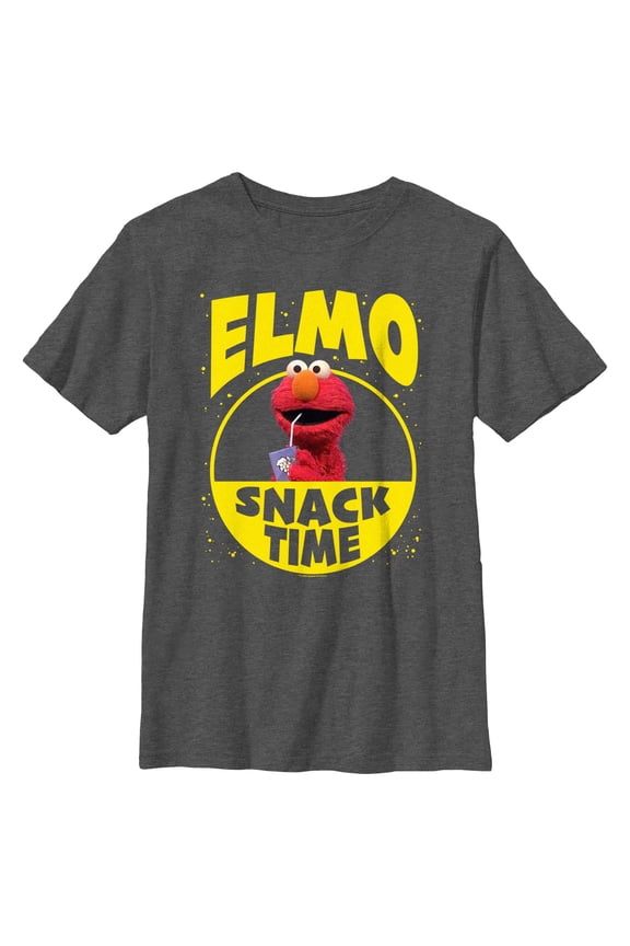 Boy's Sesame Street Elmo Snack Time Graphic T-Shirt
