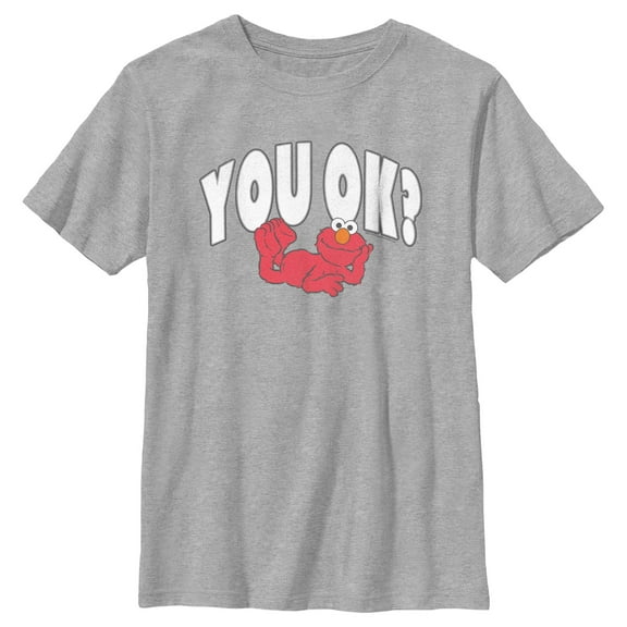 Boy's Sesame Street Elmo You Ok?  Graphic T-Shirt