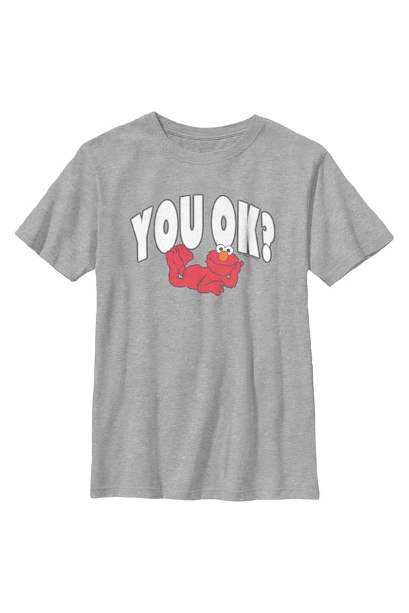 Boy's Sesame Street Elmo You Ok? Graphic T-Shirt