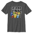 thumbnail image 1 of Boy's Sesame Street Kawaii Characters Group Graphic T-Shirt, 1 of 5