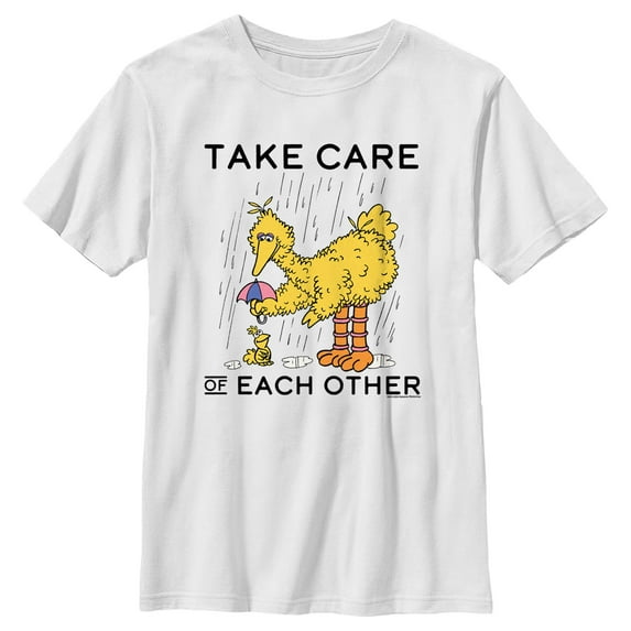 Boy's Sesame Street Take Care of Each Other Graphic T-Shirt