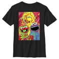 thumbnail image 1 of Boy's Sesame Street Trio Saturated Painting Graphic T-Shirt, 1 of 5