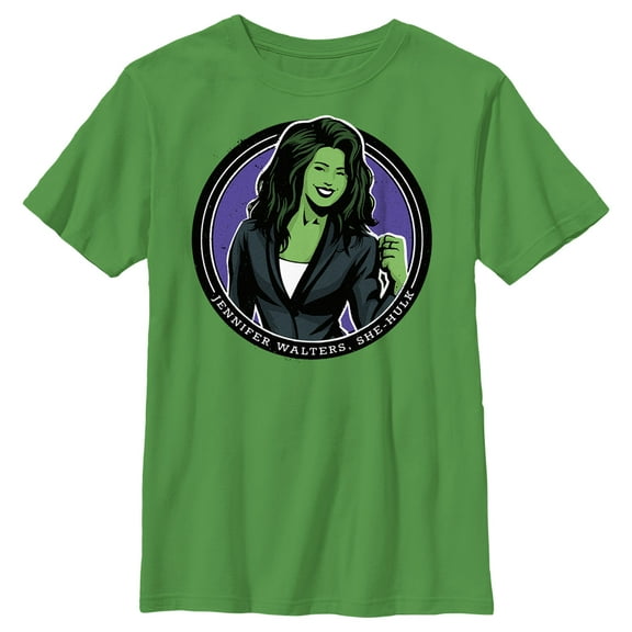 Boy's She-Hulk: Attorney at Law Hero Lawyer  Graphic Tee Kelly Green Small