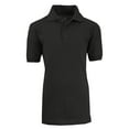 thumbnail image 1 of Boy's Short Sleeve School Uniform Pique Polo Shirts (Big Boys), 1 of 5