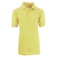 thumbnail image 1 of Boy's Short Sleeve School Uniform Pique Polo Shirts (Big Boys), 1 of 5