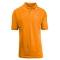 thumbnail image 1 of Boy's Short Sleeve School Uniform Pique Polo Shirts (Little Boys), 1 of 2