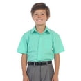 thumbnail image 1 of Gioberti Boy's Short Sleeve Solid Dress Shirt, 1 of 2