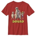 thumbnail image 1 of Boy's Shrek Fairytale Squad Group Shot  Graphic Tee Red X Large, 1 of 4