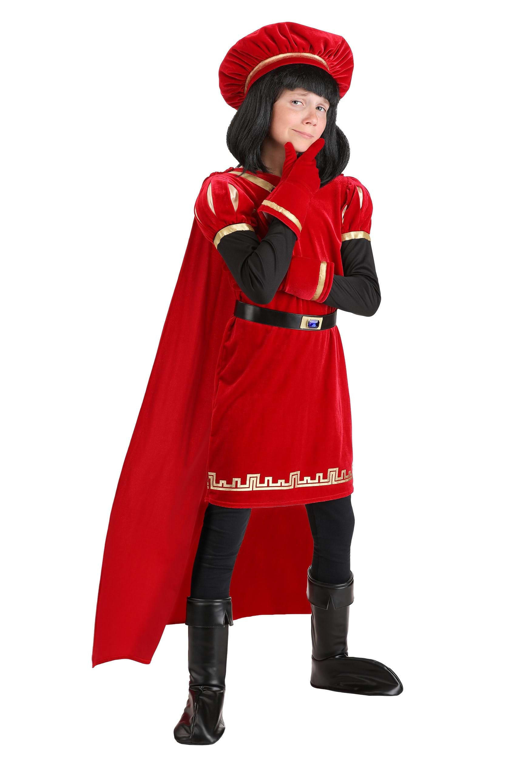 Boy's Shrek Lord Farquaad Costume — free download