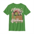thumbnail image 1 of Boy's Shrek Merry Shrekmas  Graphic Tee Kelly Green X Large, 1 of 3