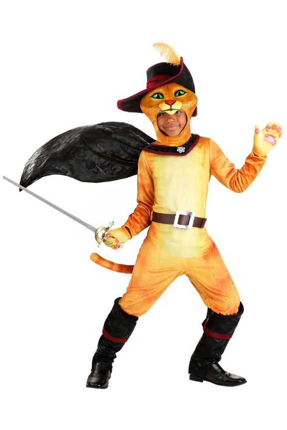 Boy's Shrek Puss in Boots Costume