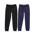 thumbnail image 1 of Boy's Slim-Fit Fleece Jogger Sweatpants (2-Pack), 1 of 4