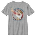 thumbnail image 1 of Boy's Snow White and the Seven Dwarfs Grumpy St. Patrick's Day No Pinch There is Green Here Graphic Tee Athletic Heather Small, 1 of 5