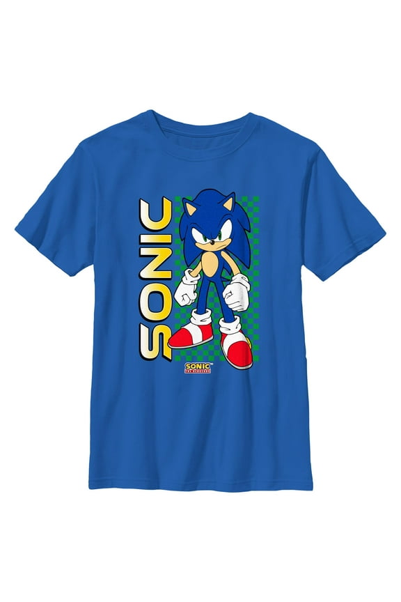 Boy's Sonic the Hedgehog Classic Pose  Graphic T-Shirt