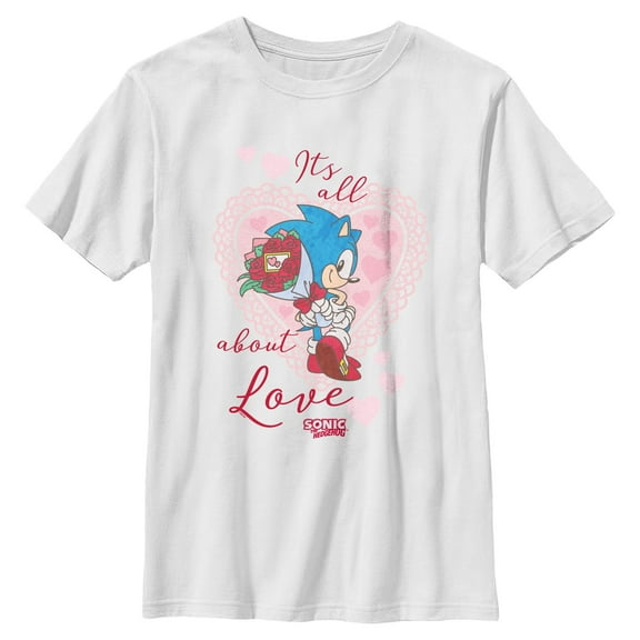 Boy's Sonic the Hedgehog It's All About Love Graphic T-Shirt