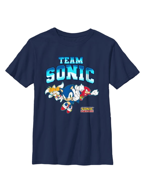 Boy's Sonic the Hedgehog Team in Action Graphic T-Shirt