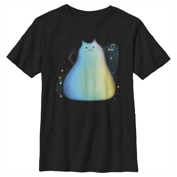Boy's Soul Cat Purpose Graphic Tee Black Small