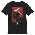 thumbnail image 1 of Boy's Soul NY Music Festival Poster  Graphic Tee Black Large, 1 of 5