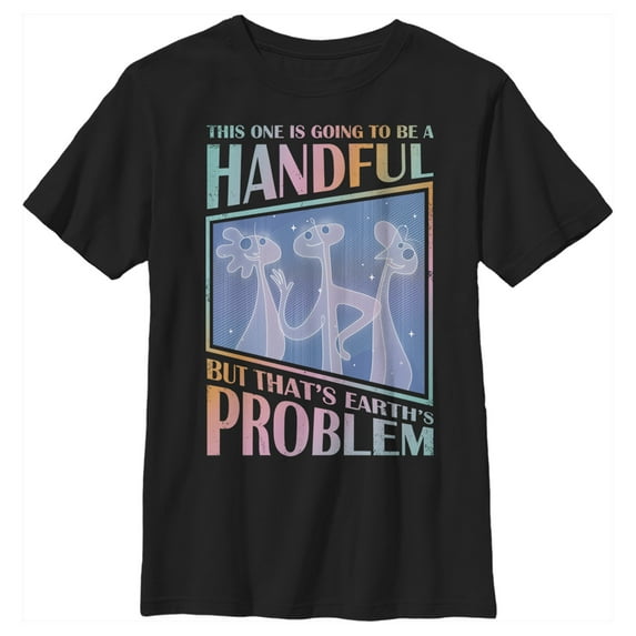 Boy's Soul Not Jerry's Problem Graphic Tee Black X Large