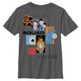thumbnail image 1 of Boy's Space Jam: A New Legacy Goon Squad Abstract  Graphic Tee Charcoal Large, 1 of 4