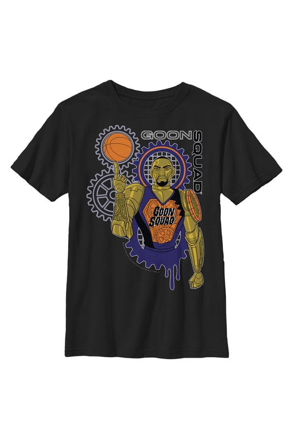 Boy's Space Jam: A New Legacy Goon Squad Star  Graphic Tee Black X Large