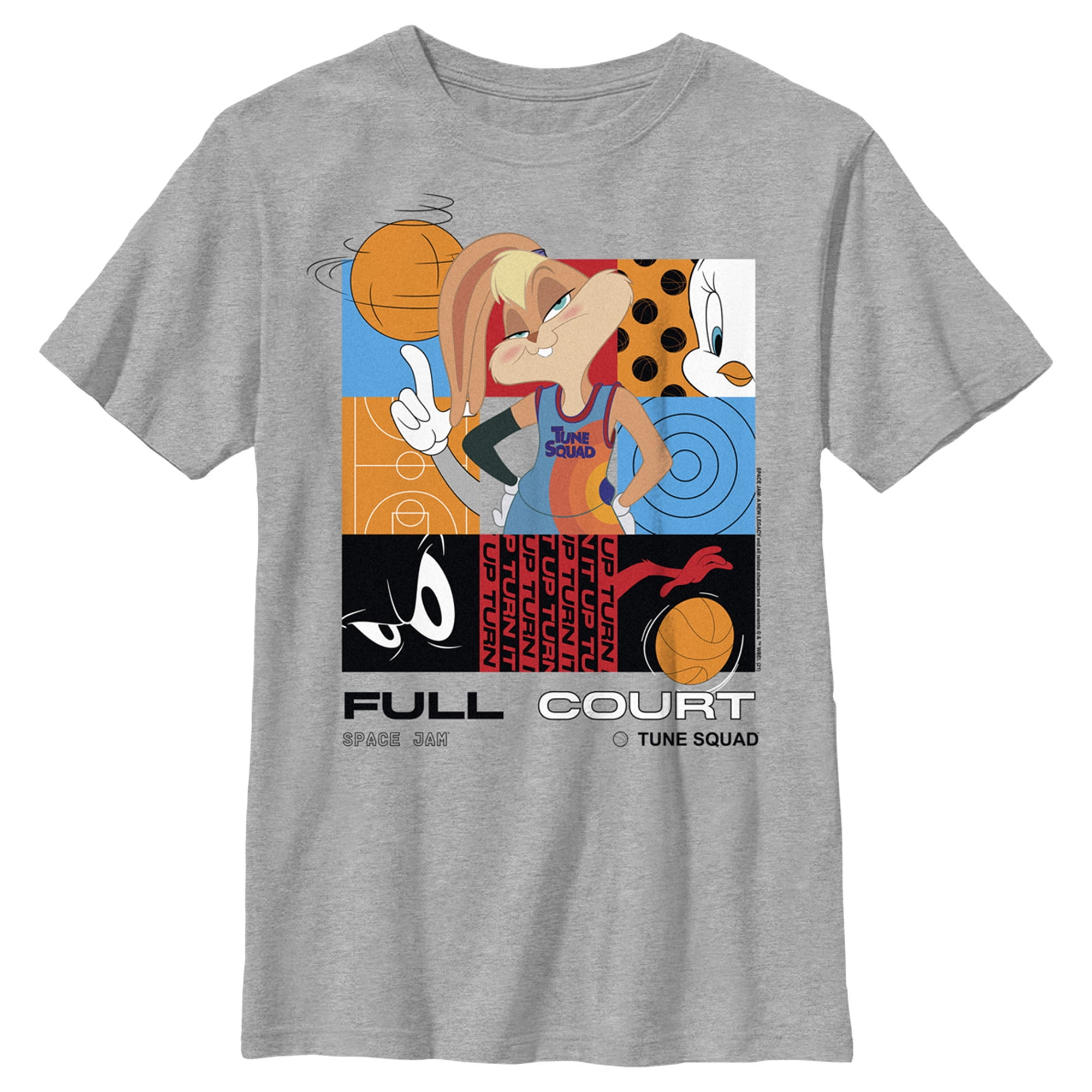 Boy's Space Jam: A New Legacy Lola Bunny Full Court Graphic Tee
