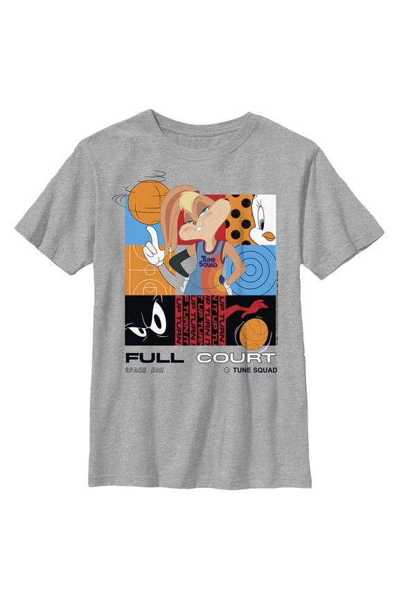 Boy's Space Jam: A New Legacy Lola Bunny Full Court Graphic Tee Athletic Heather X Large
