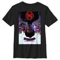 thumbnail image 1 of Boy's Spider-Man: Across the Spider-Verse Miles Morales Movie Poster  Graphic Tee Black X Small, 1 of 5