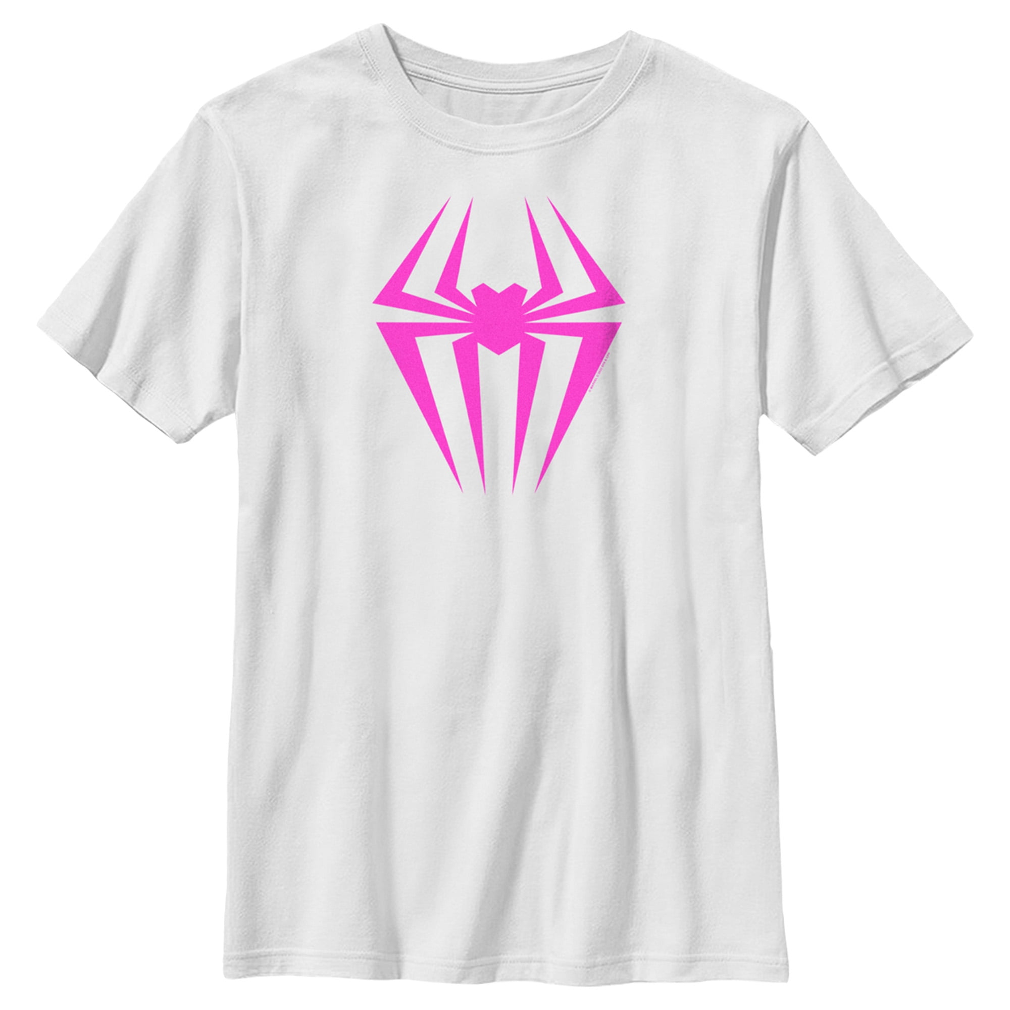 Funko POP! & Tee: Spider-Man: Across The Spider-Verse - Spider- Man - Blacklight - Glow in The Dark - Large - (L) - Spider-Man Across The Spiderverse - T-Shirt - Clothes with