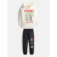thumbnail image 1 of Spider-Man Boys Christmas Hoodie and Joggers Set, 2 Piece, Sizes 4-16, 1 of 6