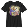 thumbnail image 1 of Boy's SpongeBob SquarePants Distressed Best Friends  Graphic Tee Black X Large, 1 of 5