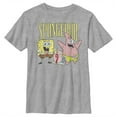 thumbnail image 1 of Boy's SpongeBob SquarePants Group Friends  Graphic Tee Athletic Heather Large, 1 of 5
